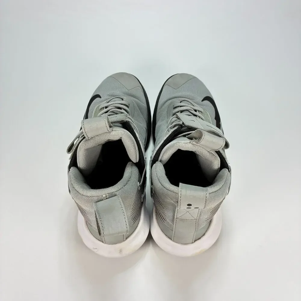 Nike Precision 4 FlyEase Light Smoke Grey Basketball Shoes CV3450-002 Men's Sz 9